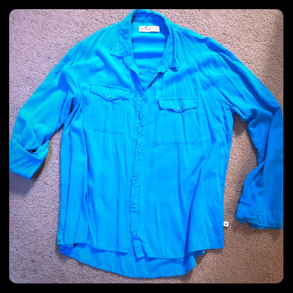 Hollister button down blouse